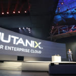 Nutanixは「ENTERPRISE CLOUD」を実現するソフトウェア製品というメッセージを前面に。